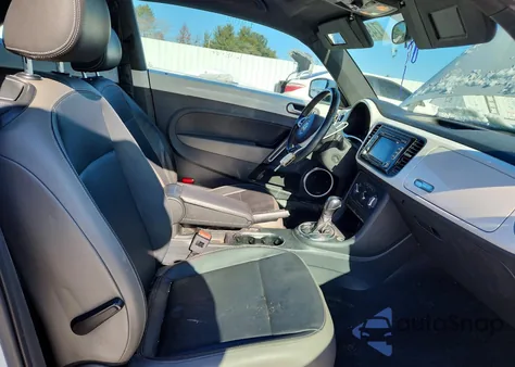 2013 Volkswagen Beetle из США, поврежденный, VIN 3VWJX7AT6DM665678